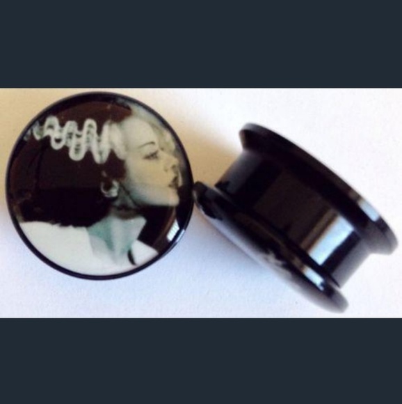 Jewelry - 5/$13 Bride of Frankenstein Plugs